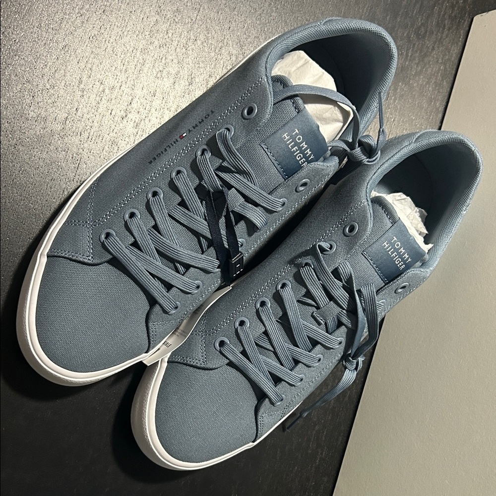 Tommy Hilfiger Men's Slate Blue Sneakers